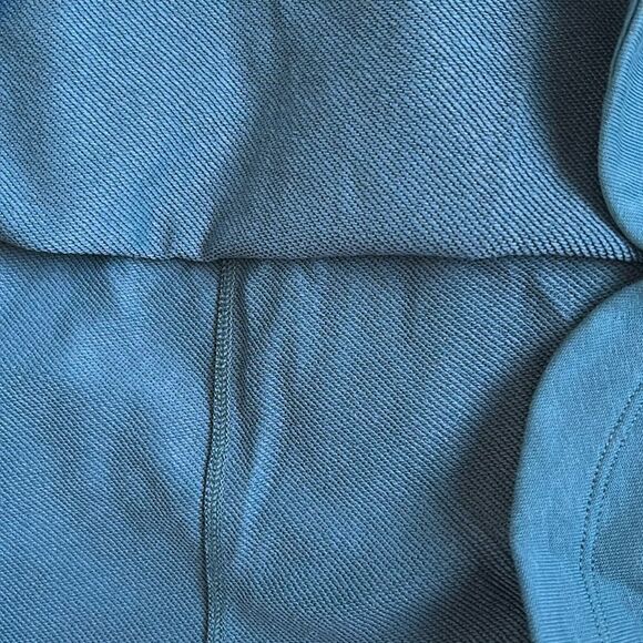 CRZ YOGA Cotton Sweat 17'' Jersey Skirt with Pockets, Green Jade, XS, NWT - Picture 7 of 10